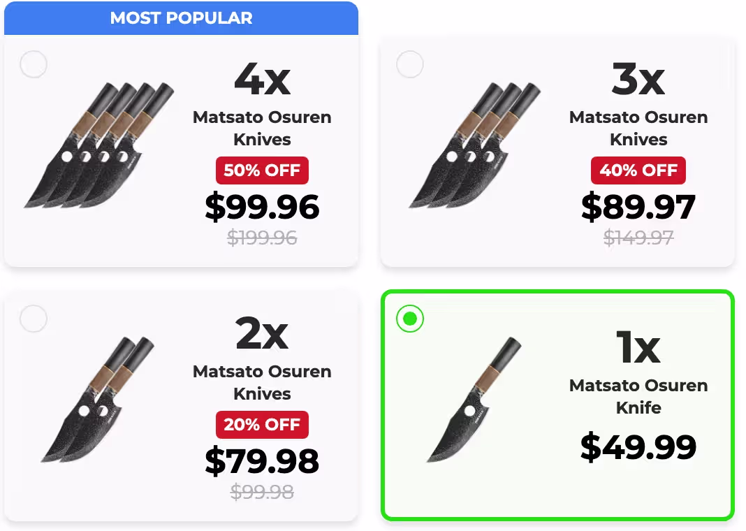 Matsato Osuren Pricing &mdash; Package Options Available